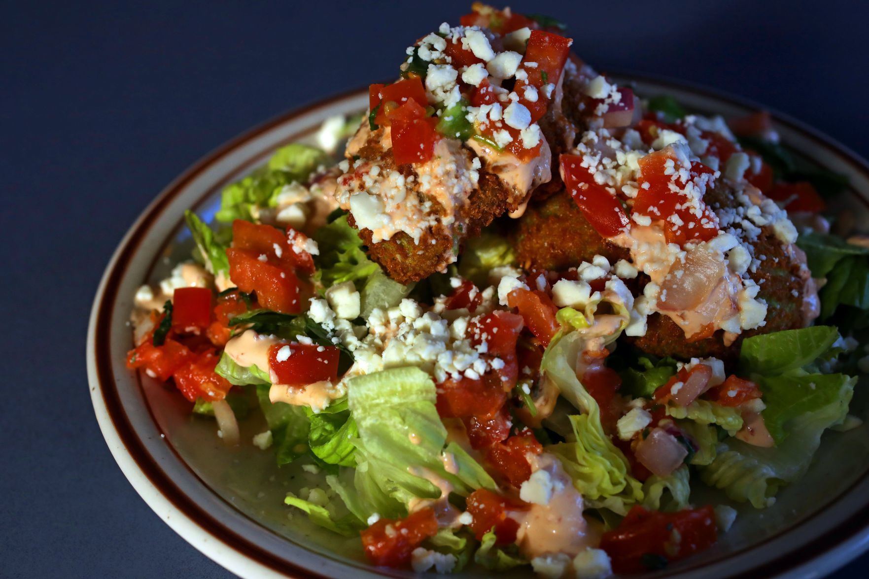 Southwest Diner's avocado salad